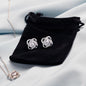 Gift for girlfriend - you're my everything - Love knot necklace and earring bundle