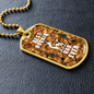 Best Buckin' Dad Ever, Dog Tag Military Ball Chain, Gift For Dad.