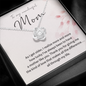 As I Get Older - Love Knot Necklace - Gift For Mom From Daughter/Son