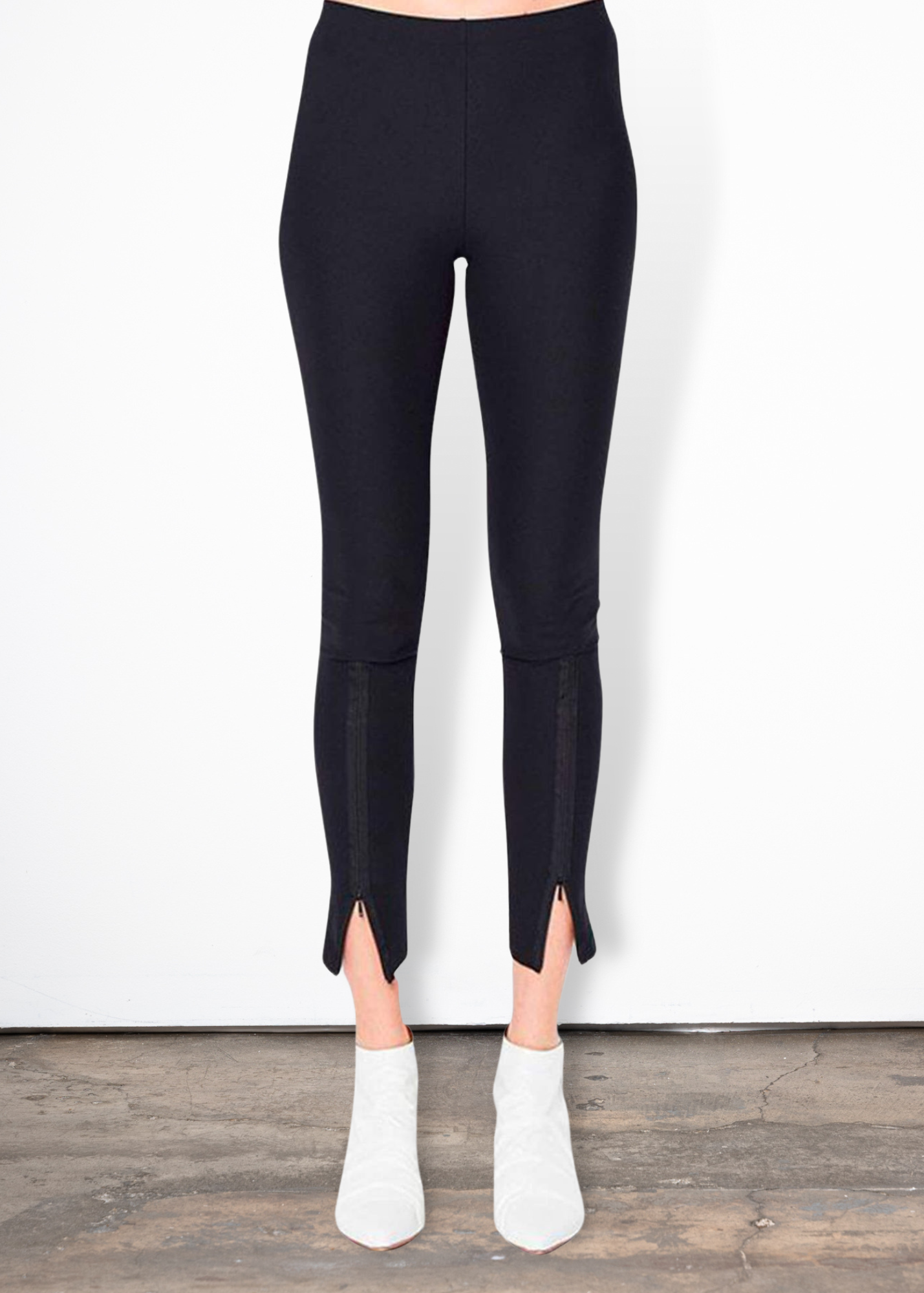 Tech Stretch Pant w/ Front Ankle Zipper - PAQUIRRI – Elaine Kim Collection