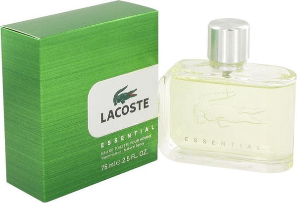 lacoste essential eau de toilette pour homme 75ml