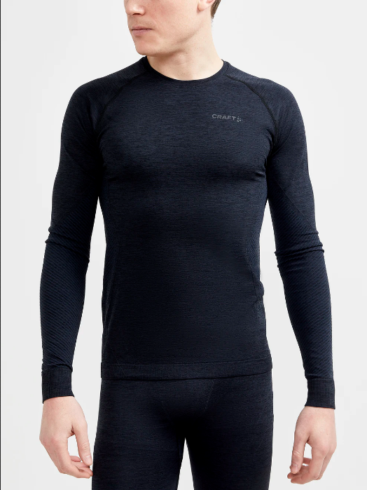 Vochtig Registratie Paar Craft Core Dry Active Comfort thermoshirt lange mouwen zwart heren –  Snowsuits