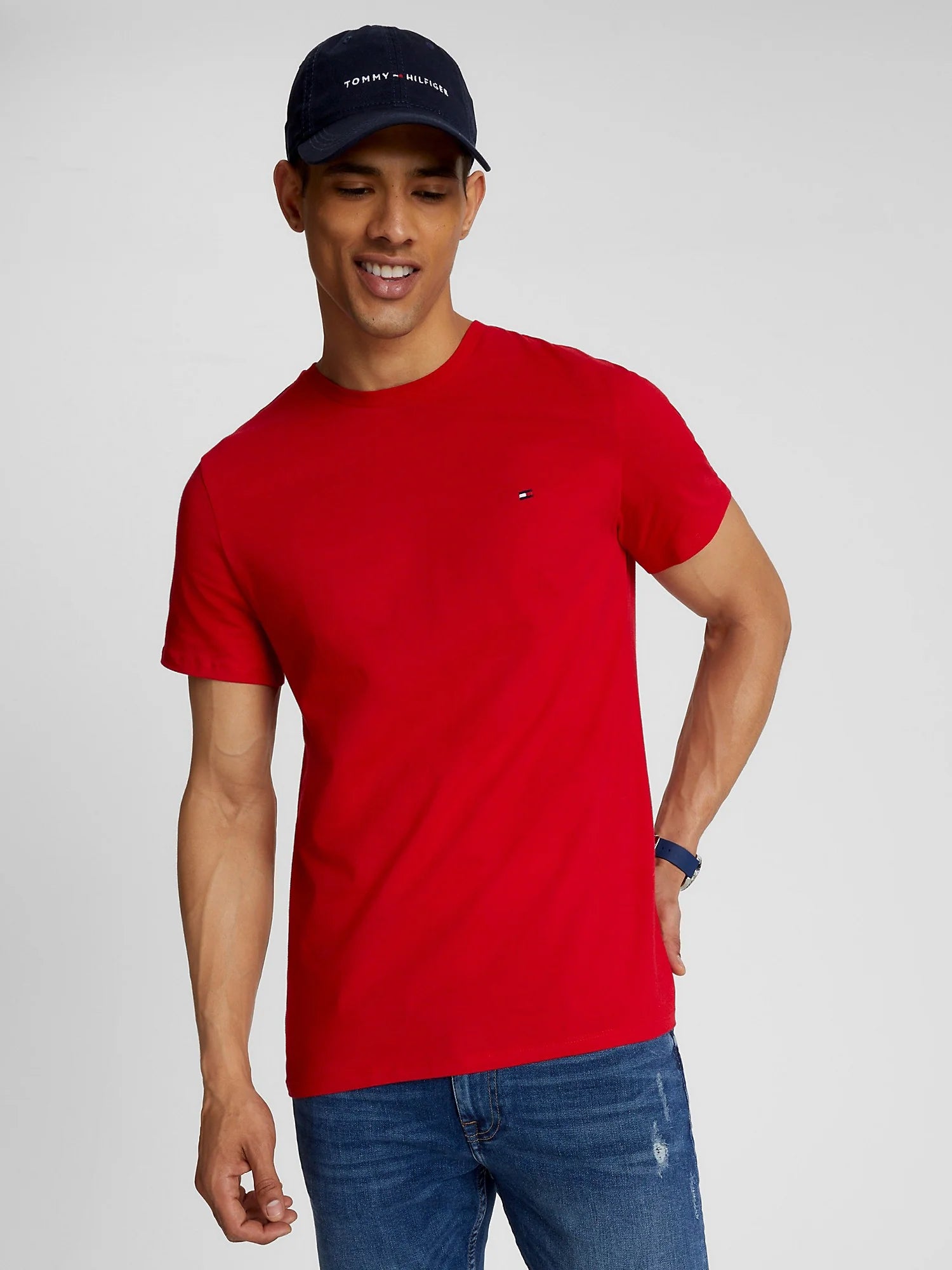 Camiseta Tommy Hilfiger Rojo – In Perú