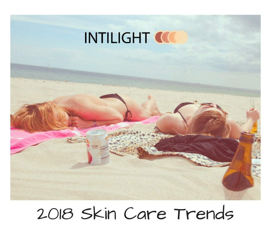 2018 skin care trends with Intilight