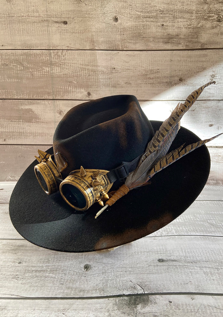 burning man cowboy hat