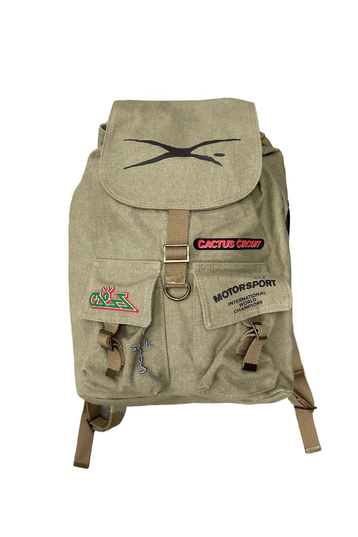 Travis Scott Cactus Jack Canvas Backpack