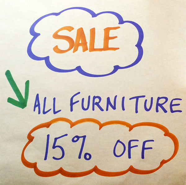Furniture Sale Poster