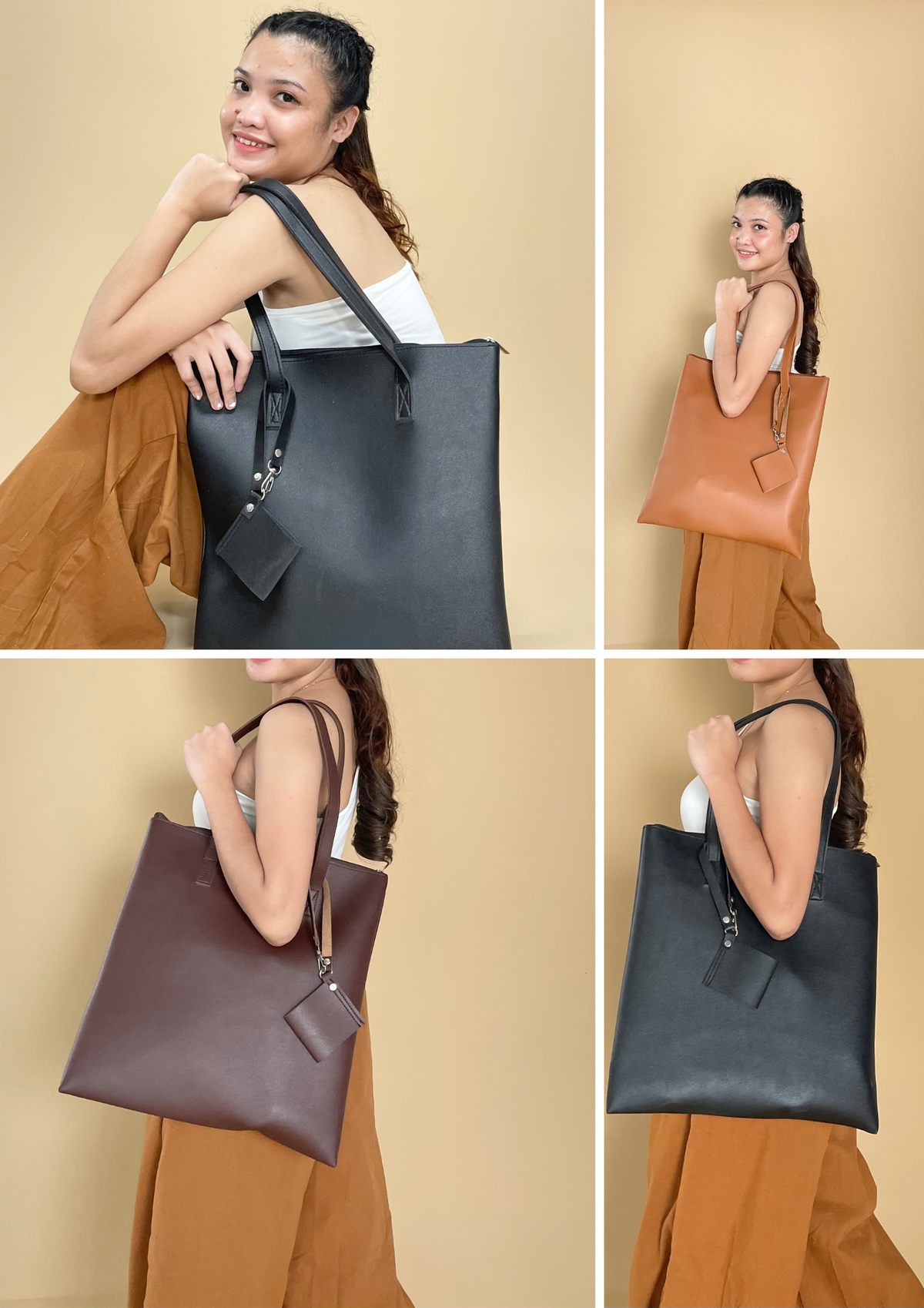 Tote Bag with Alcohol Holder