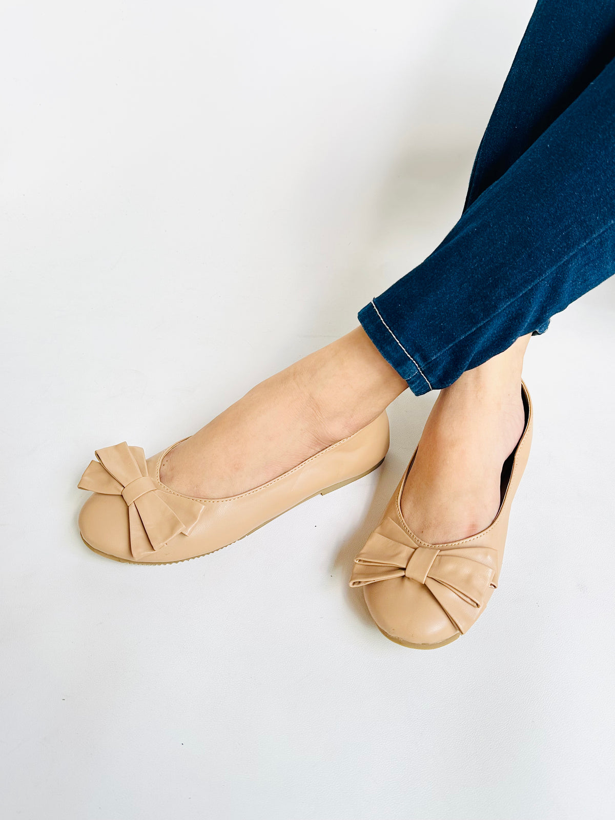 Alison Doll Shoes Beige