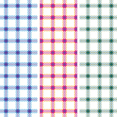 {Illustrator Stuff} Gingham Plaid Seamless Repeating Pattern