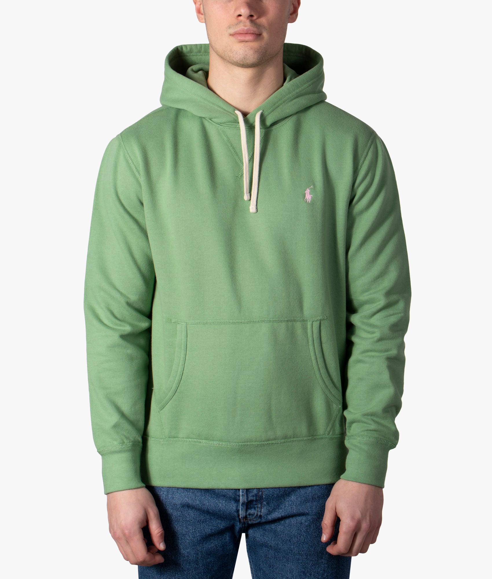 polo olive green hoodie