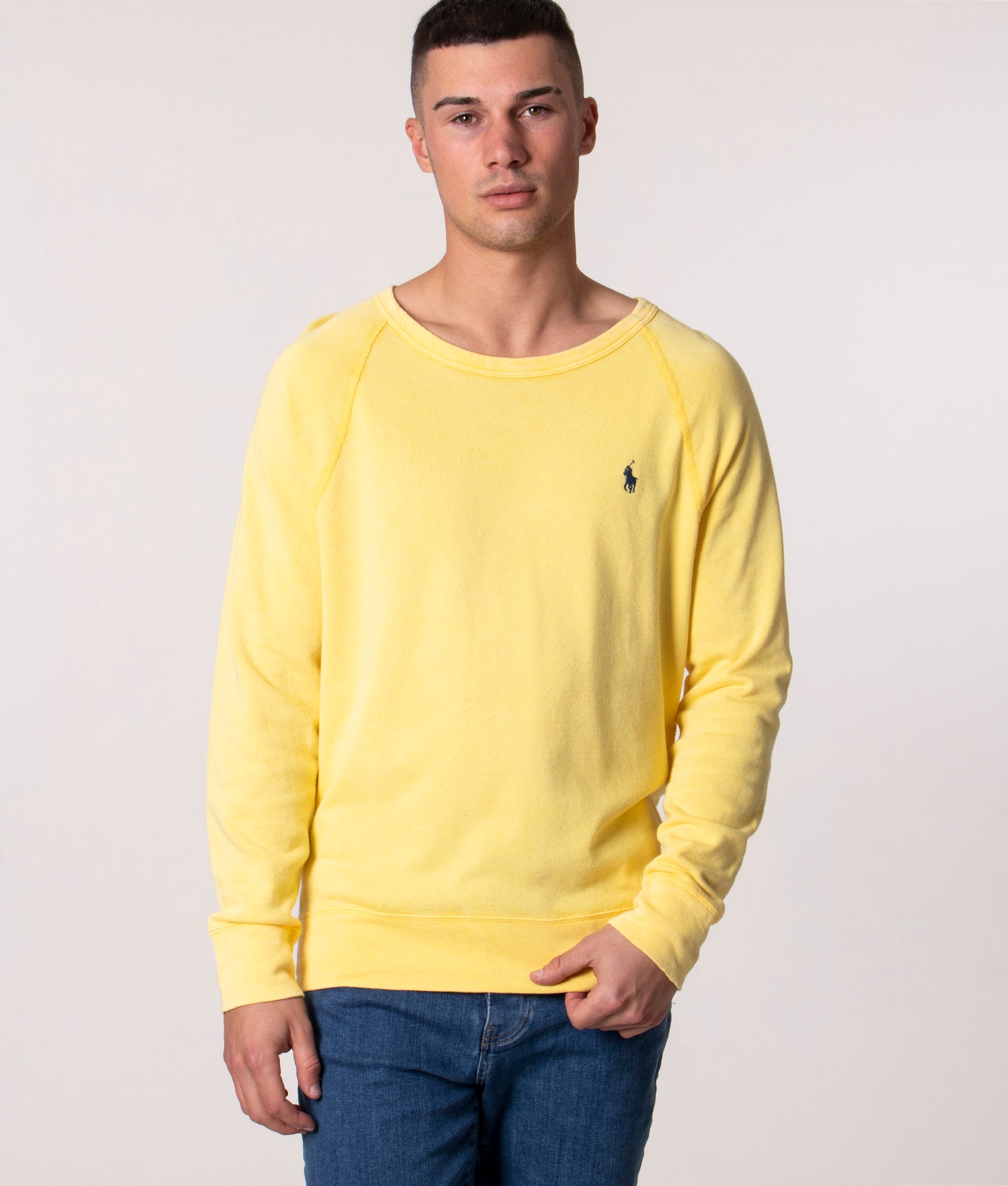 polo ralph lauren relaxed crew neck sweatshirt