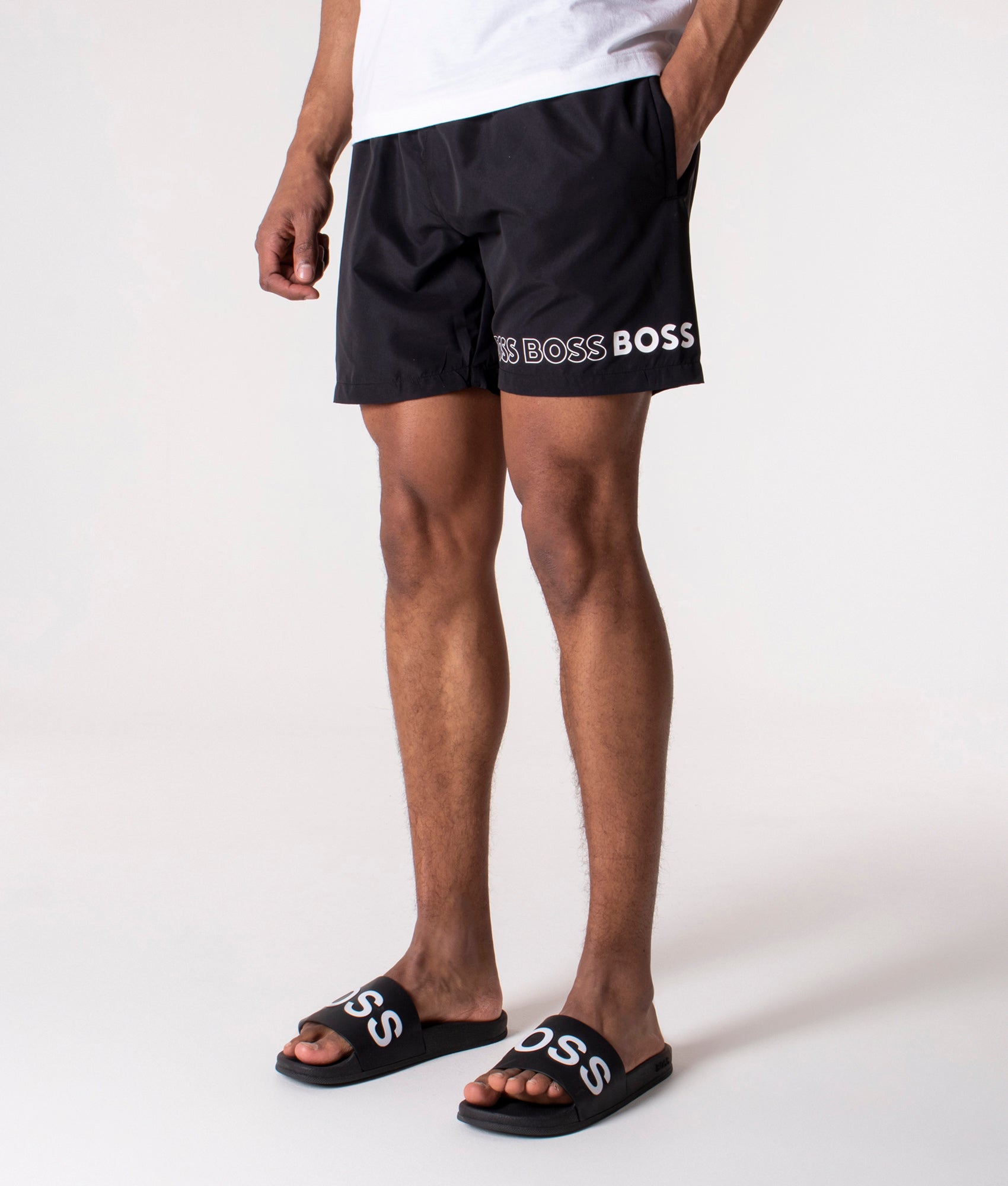 boss swim shorts size guide