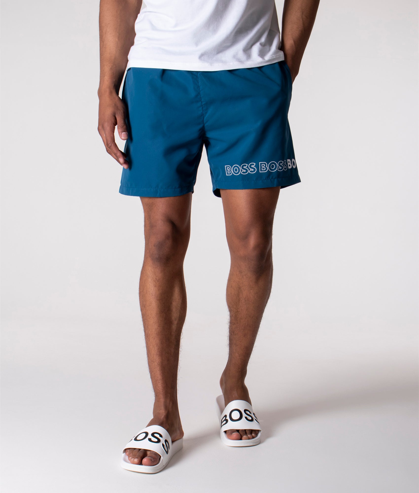 boss swim shorts size guide