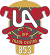 UA Local 853 logo