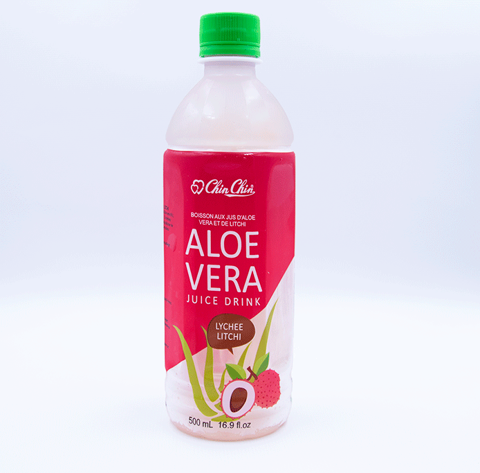 Jus Daloe Vera Au Litchi Avec Morceaux 50cl Chin Chin Les Halles Du Japon 2239