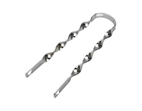Picture of 16" Twisted Fender Braces Chrome.