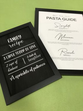 30x40cm Black Frame