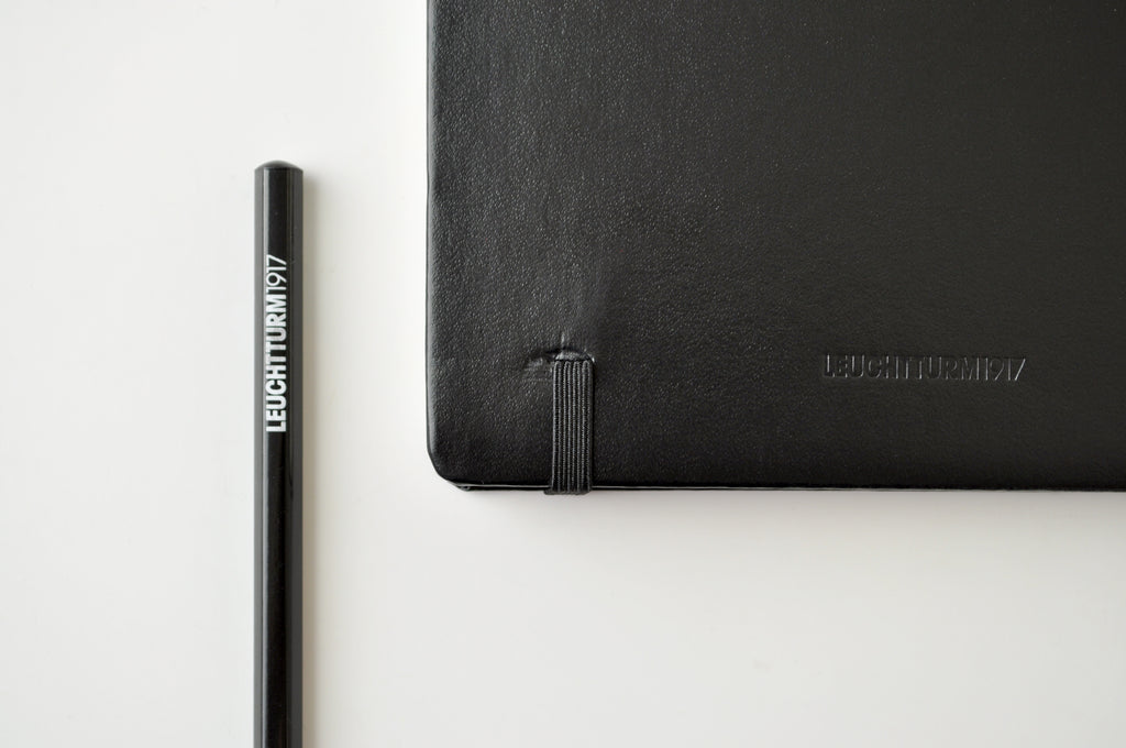 Leuchtturm1917 durable hardcover material and elastic band