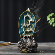 Load image into Gallery viewer, Waterfall Incense Holder For Living Room Decor Aromatherapy Diffusers Waterfall Incense Burner
