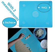Load image into Gallery viewer, Silicone Baking Mats with Measurements Non-stick Pastry Mat
