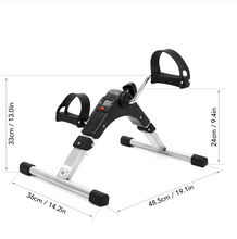 Load image into Gallery viewer, Home Mini Fitness Bike LCD Display Indoor Cycling Stepper Mini Bicycle Exercise Bike Leg Trainer Exercise Gym Machine
