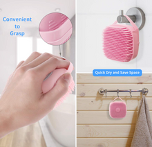 Load image into Gallery viewer, Silicone Massage Bath Brush with Soap Dispenser
