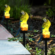 Load image into Gallery viewer, Solar Parrot Garden Light LED Solar Patio Light Waterproof Decorative Landscape
