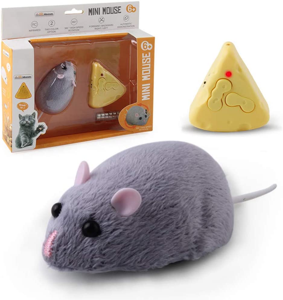 Realistic Mice fo Wireless Electronic Remote Control Plush Rat Toy