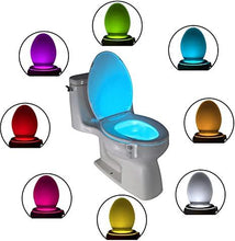Load image into Gallery viewer, LED Night Toilet Lights with Motion Sensor
