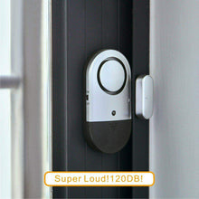 Load image into Gallery viewer, Super Loud Sound Sensor Mini Window Door Alarm Burglar
