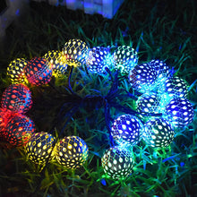 Load image into Gallery viewer, Moroccan Ball String 1.5m 10 LED  Lights
