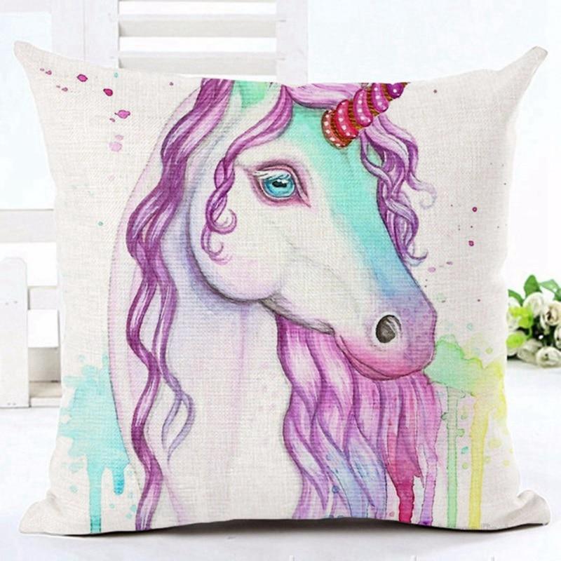 Unicorn Cushion Pillow Case