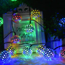 Load image into Gallery viewer, Moroccan Ball String 1.5m 10 LED  Lights
