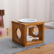Load image into Gallery viewer, Wooden Ceramic  Wax Melt Warmer
