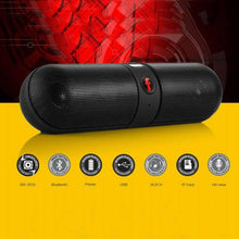 Load image into Gallery viewer, Portable Wireless Bluetooth Outdoor Speaker Supports FM TF USB
