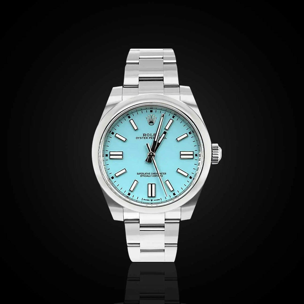 rolex oyster perpetual 41 turquoise