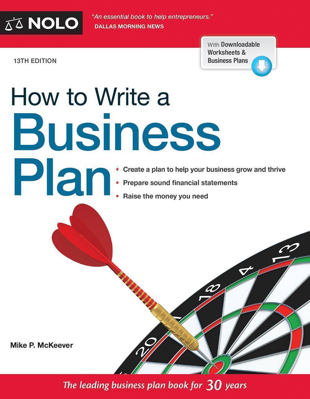 How to Write a Business Plan, 13th Edition
