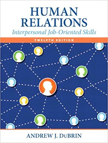 Human Relations: Interpersonal Job-Oriented Skills (12th Edition) – eBook
