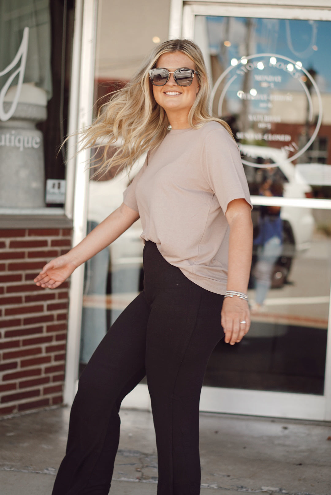 Zen Basic Plus Top - Ash Mocha
