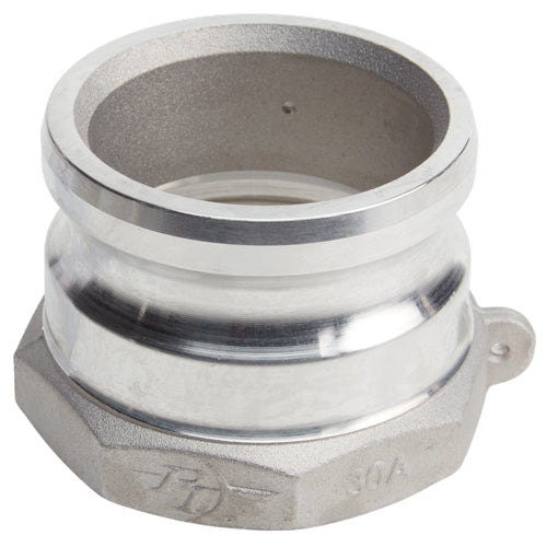 Hose Connector Type A Cam and Groove 3 Inch Plug x 3 Inch NPT Female 300-A-AL Aluminum