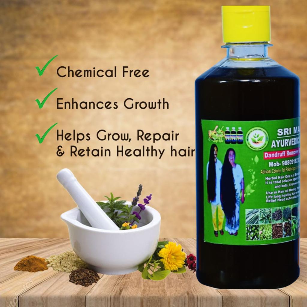Adivasi Hair Oil [100% Natural] – Adivasi Neelambari Herbal