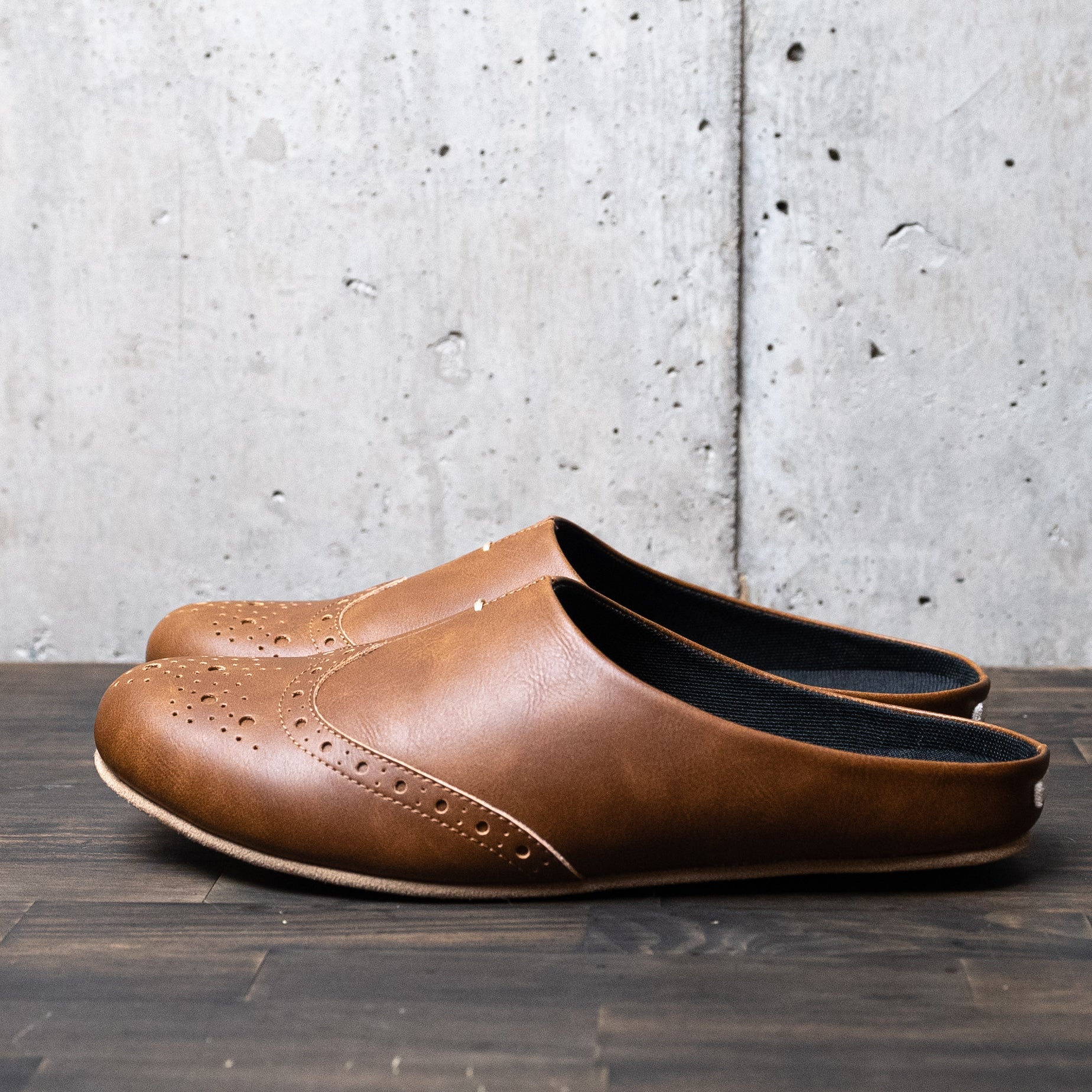 安さの秘密 kinema wing tip leather sandals メンズ | luftechnik.com