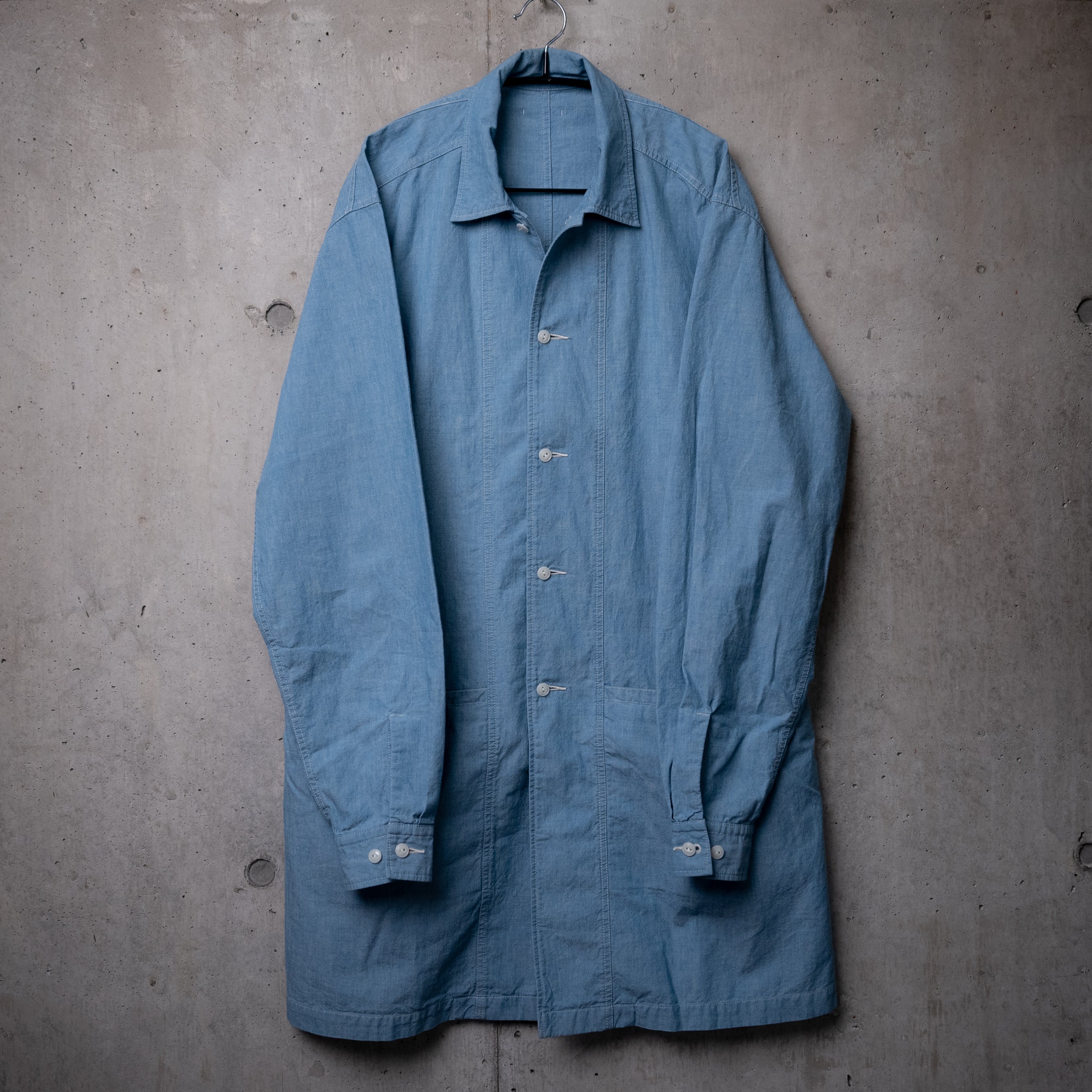 chambray long shirt