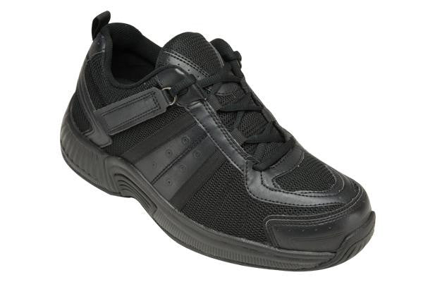 black orthopedic shoes