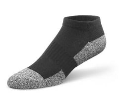 Dr. Comfort Black No Show Sock