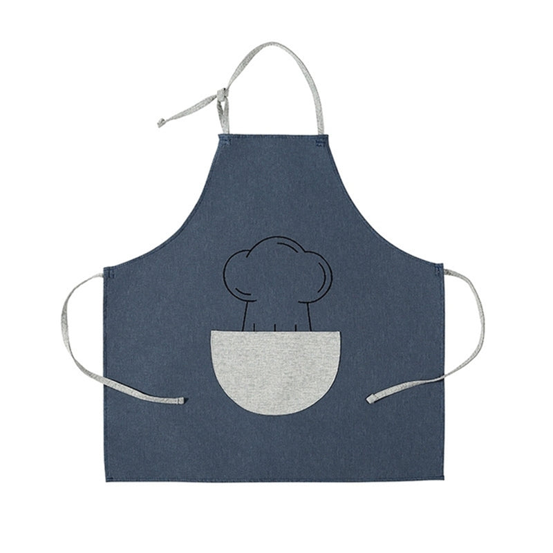 Anti-fouling and Oil-proof Kitchen Apron for Home Cooking and Baking BBQ - Navy Blue
Anti-fouling and Oil-proof Kitchen Apron for Home Cooking and Baking BBQ - Navy Blue