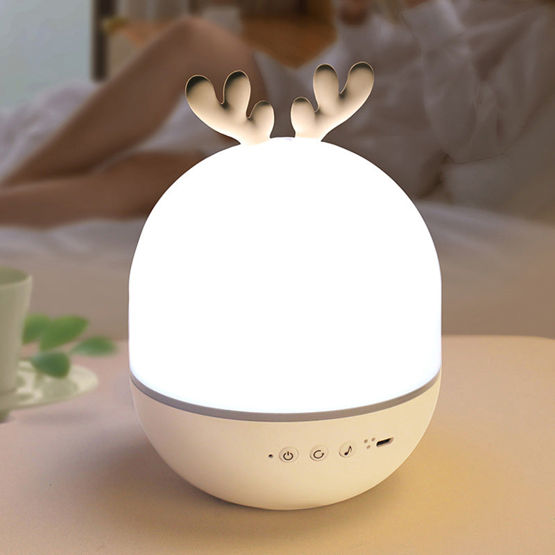 Kids Cute Rabbit Deer Bluetooth Remote Control Projector Lamp LED Night Light Rotating Projection Lamp for Kids - Deer
Kids Cute Rabbit Deer Bluetooth Remote Control Projector Lamp LED Night Light Rotating Projection Lamp for Kids - Deer