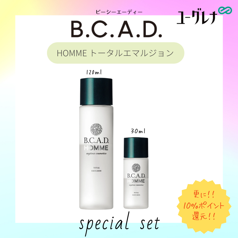 ユーグレナ ビーシーエーディーオム B.C.A.D.HOMME HOMMEトータル