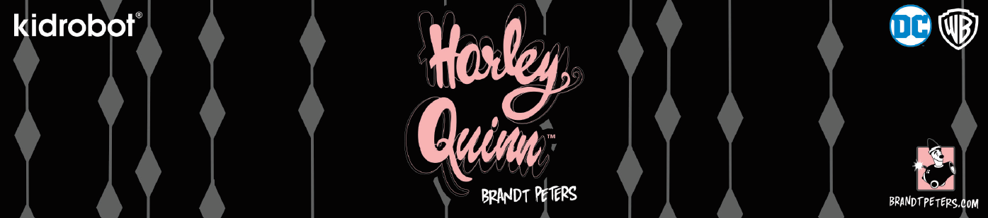 Brandt Peters DC Comics Harley Quinn Art Figure by Kidrobot